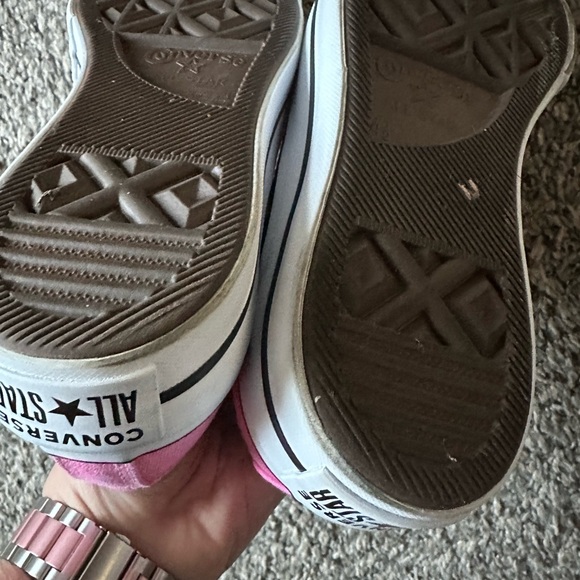Converse Pink platform Sneakers - Picture 6 of 7